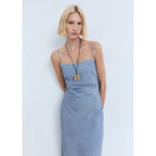 Dress Blanes - Medium Blue