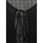 Cardigan Bow - Black