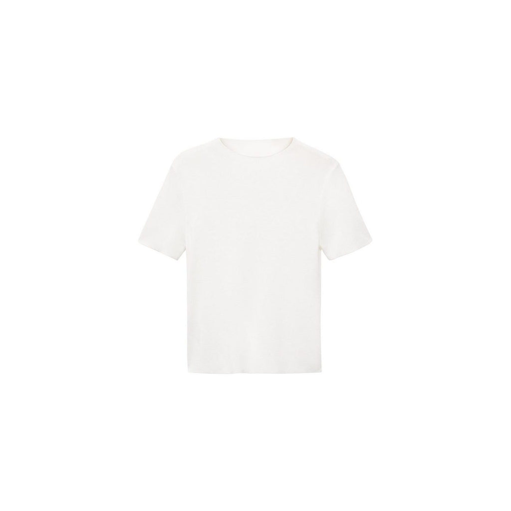 Jersey de Punto Fino de Manga Corta