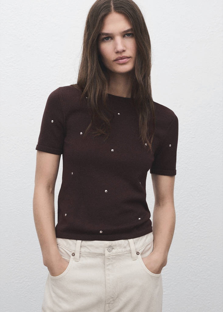 Pull Maille Strass