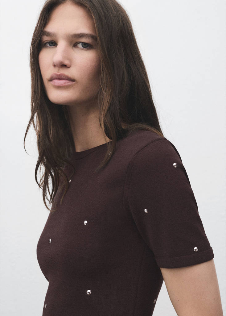 Pull Maille Strass
