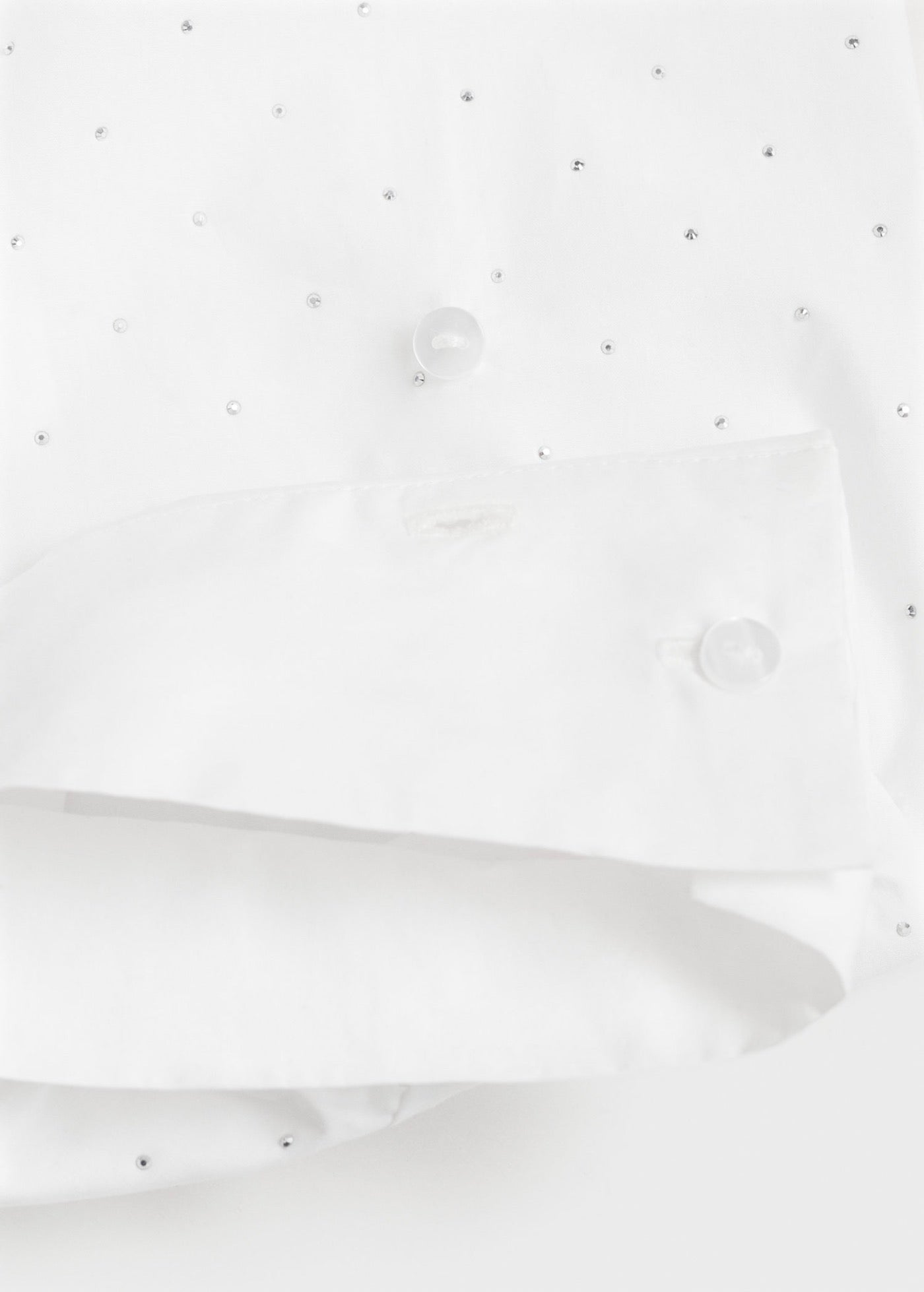 Chemise Crop Strass