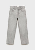 Jean Dad Gris Denim - Niño