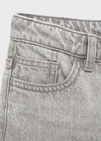 Jean Dad Gris Denim - Niño