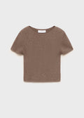 Top Orion Marron - Fille