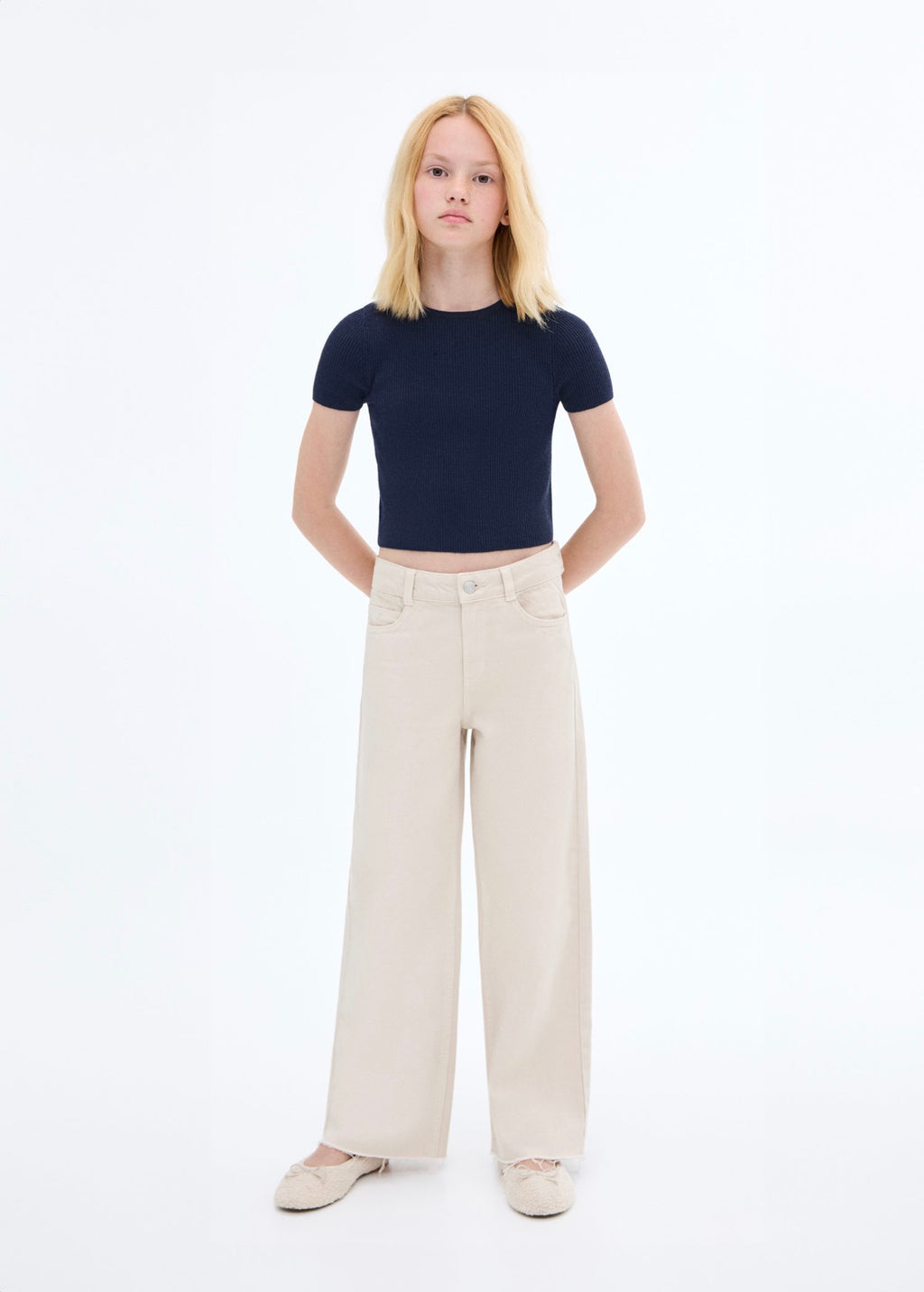 Top Orion Bleu Marine - Fille