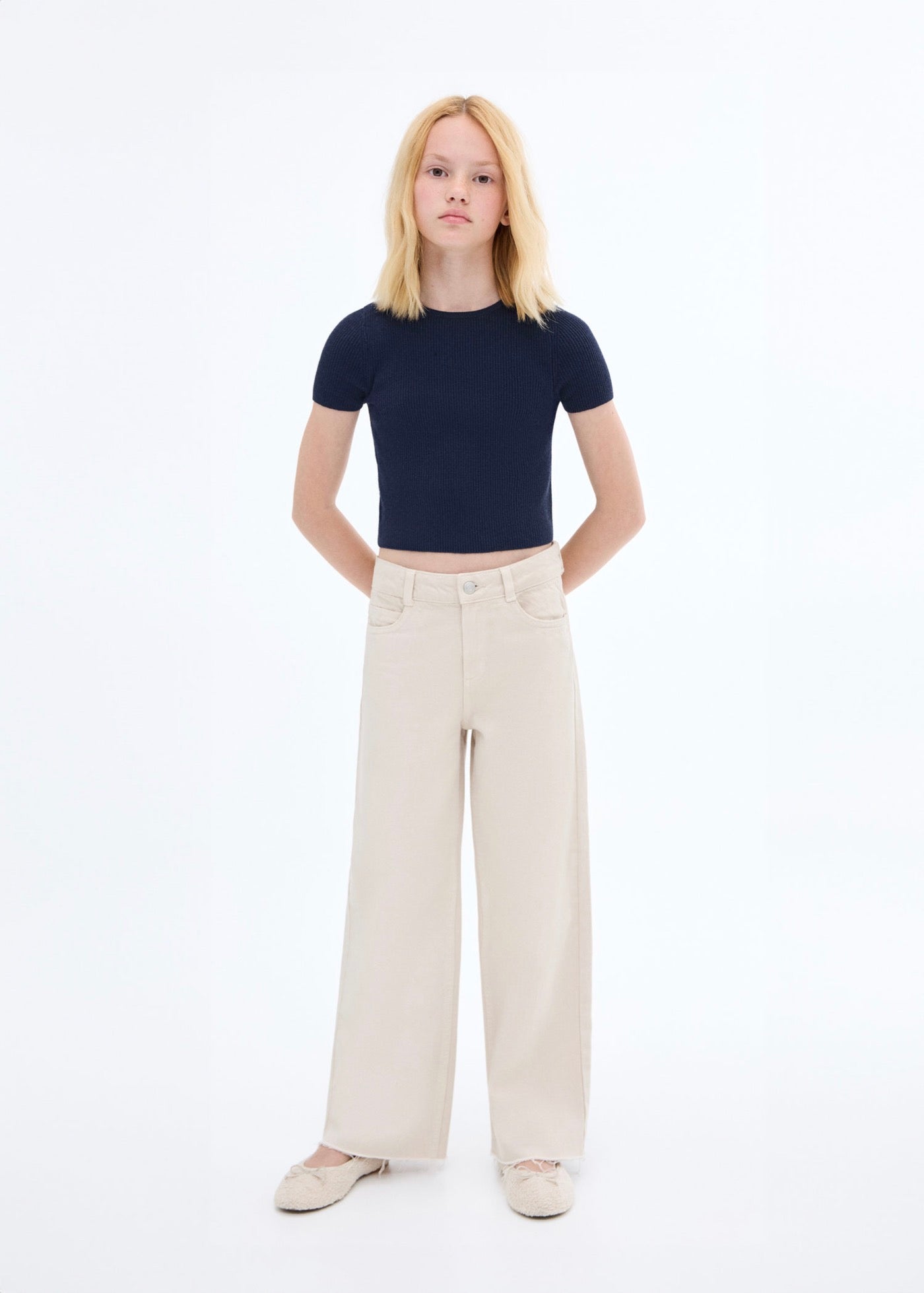 Top Orion Bleu Marine - Fille