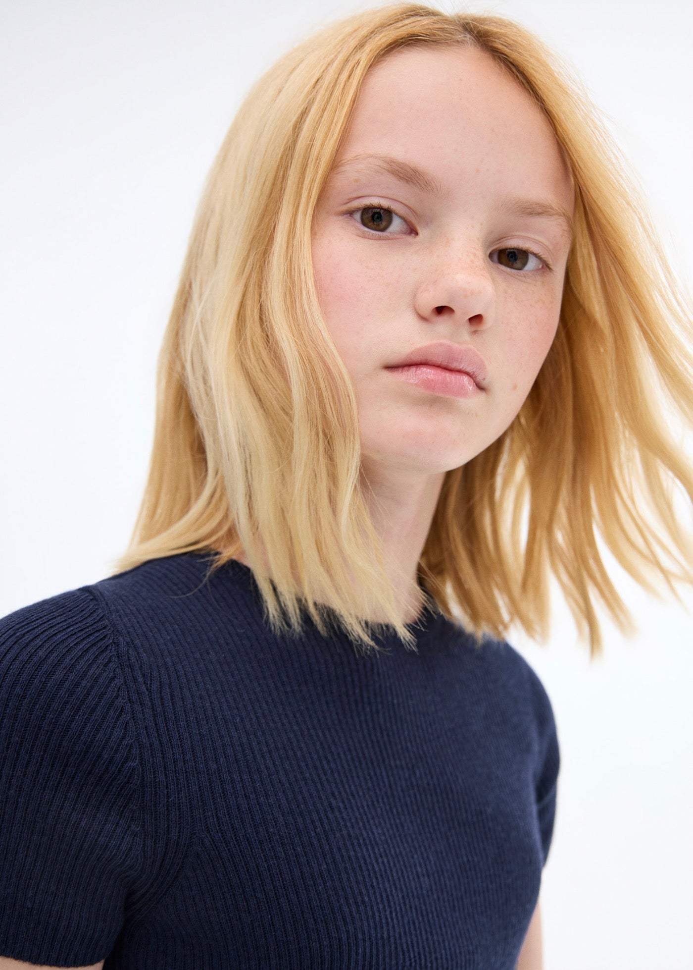 Top Orion Bleu Marine - Fille