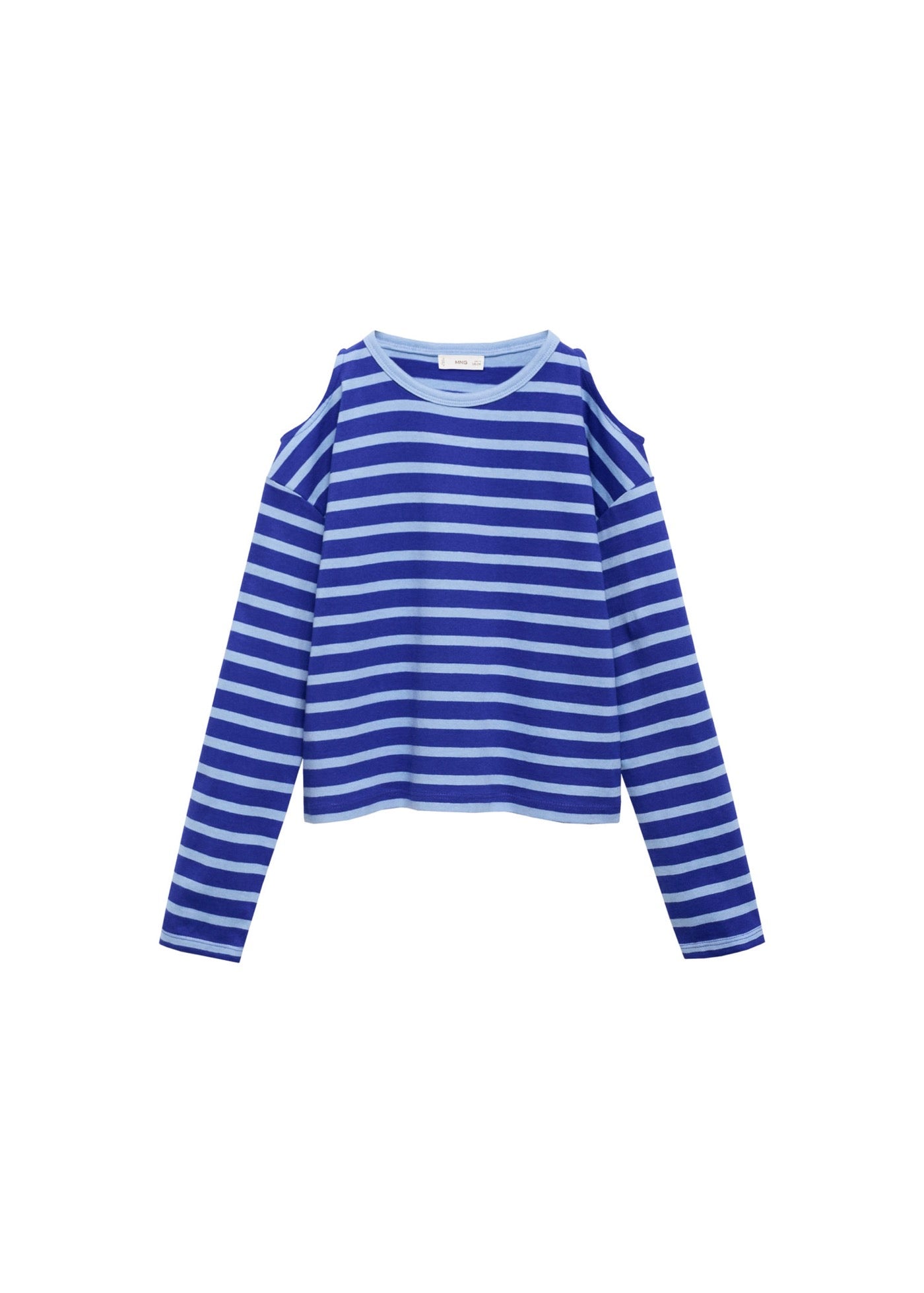 Camiseta Cutoutr Azul Eléctrico - Niña