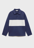 Polo Forehand Bleu Marine - Garçon