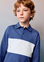 Polo Forehand Bleu Marine - Garçon