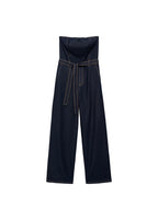 Combinaison Denim Bustier