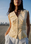 Blouse Coton Froncée