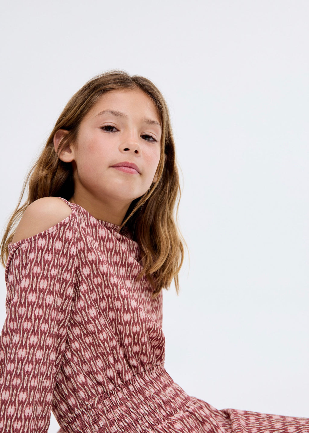 Greenc Cherry Dress - Girl