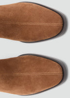 Bottines Suède Talon Bloc