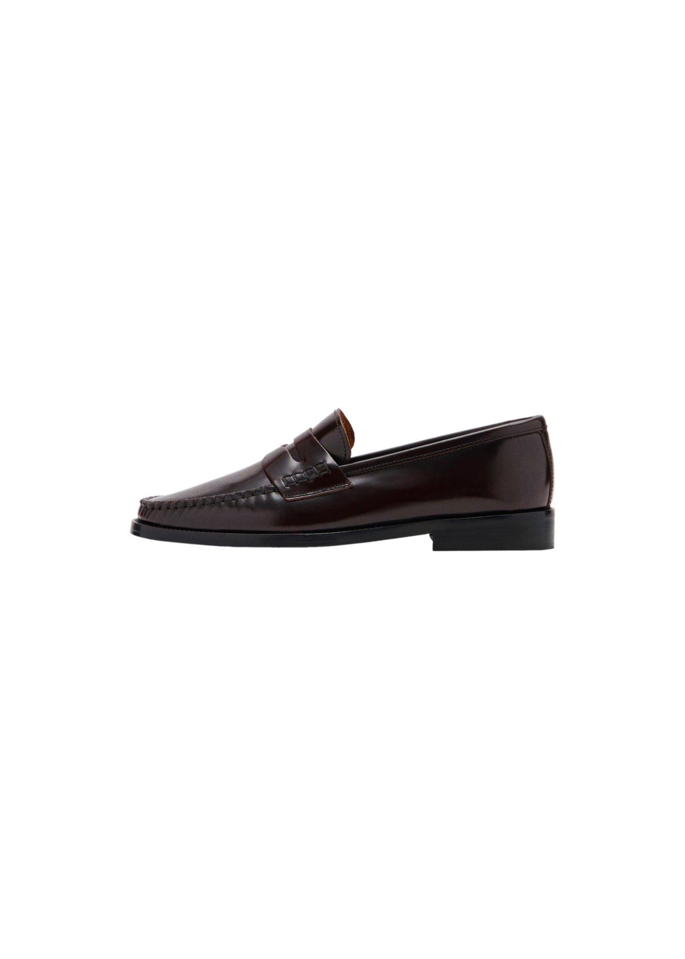 Mocassins Cuir Froncé