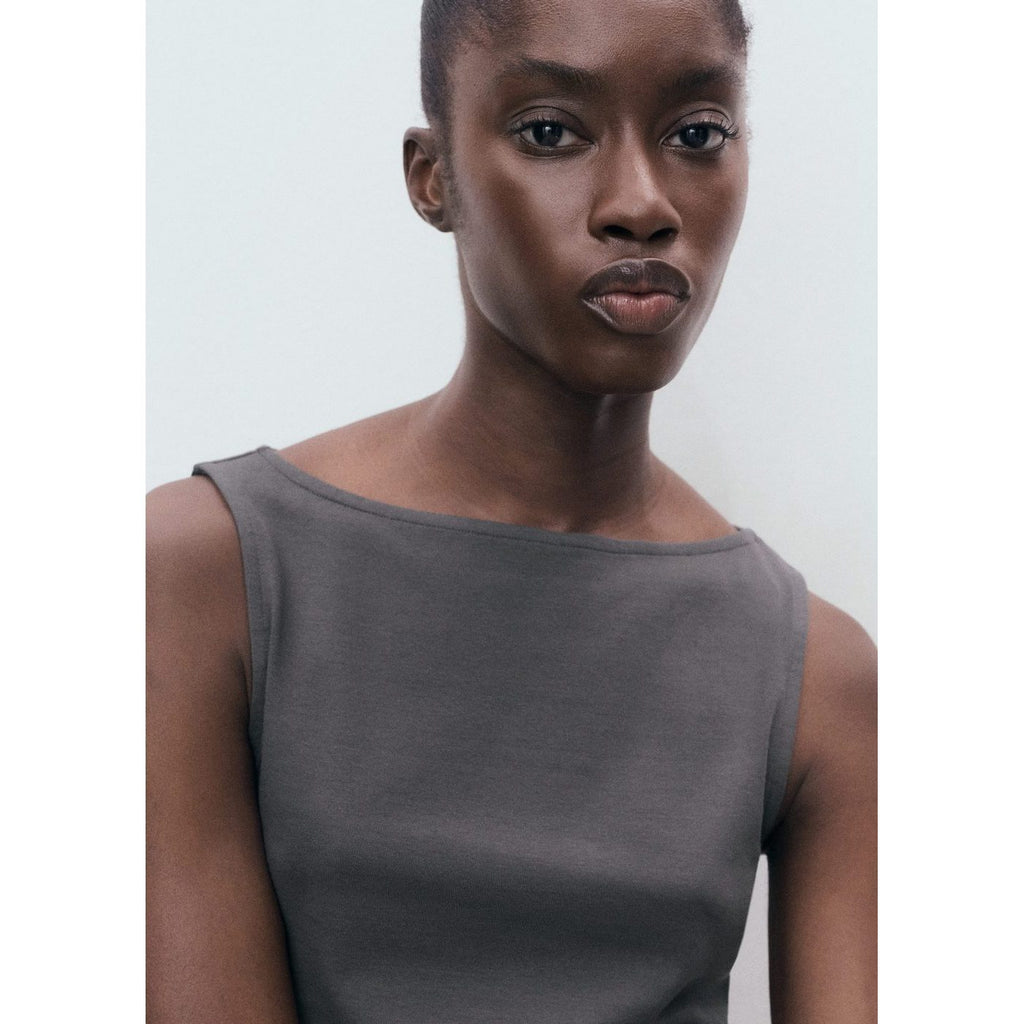 Top Tecla - Charcoal