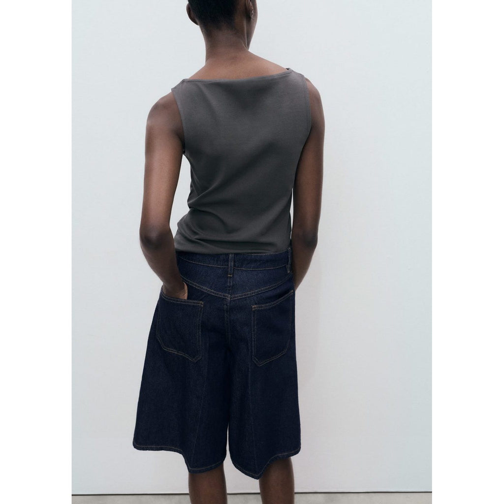 Top Tecla - Charcoal