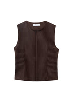 Top Cintré À Zip