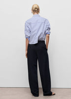 Jeans larghi a vita bassa