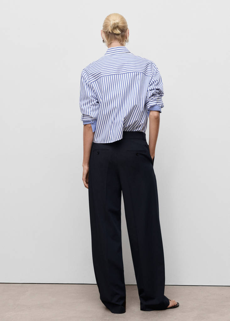 Jeans larghi a vita bassa