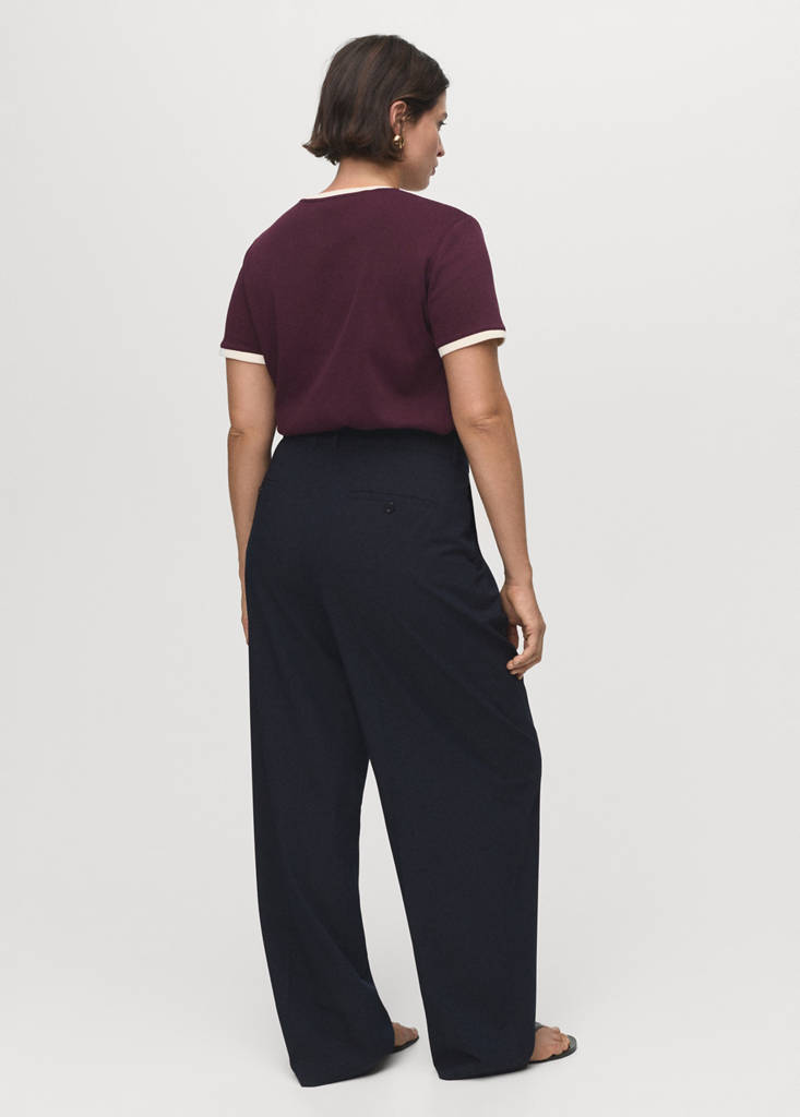 Jeans larghi a vita bassa