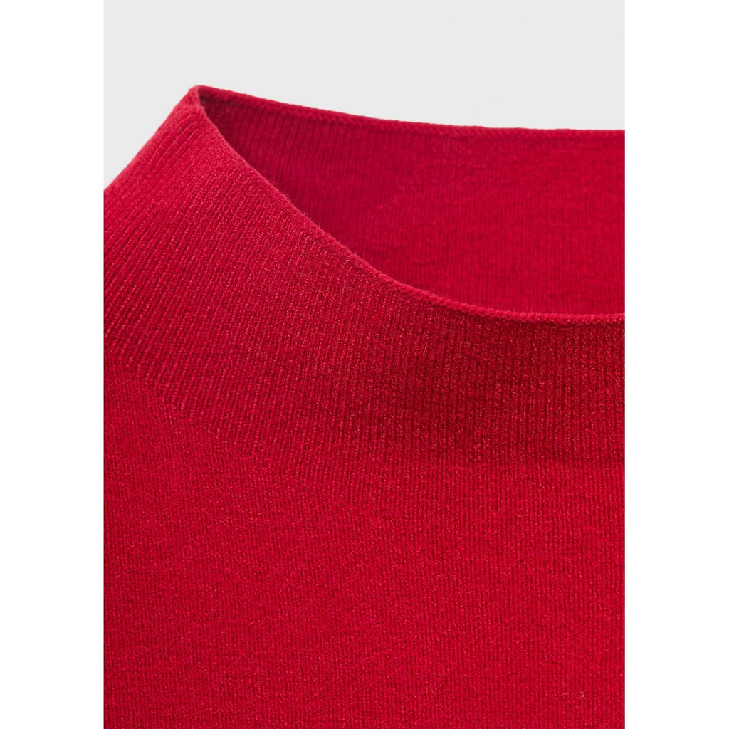 Top con dobladillo - Rojo