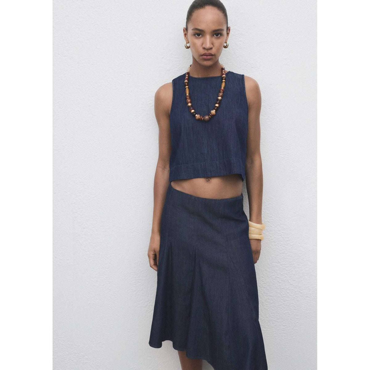 Top Crop Denim