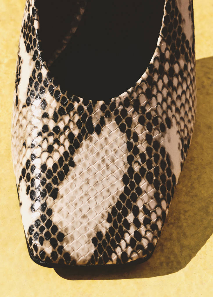 Chaussures Talon Imprimé Animal