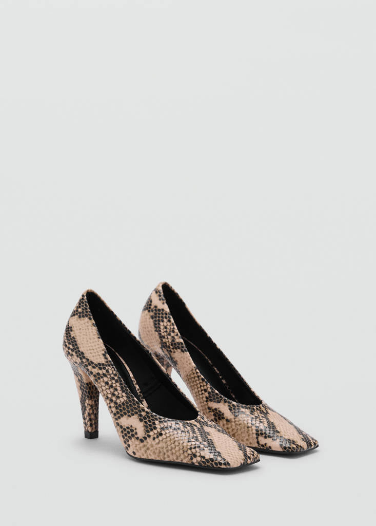 Chaussures Talon Imprimé Animal