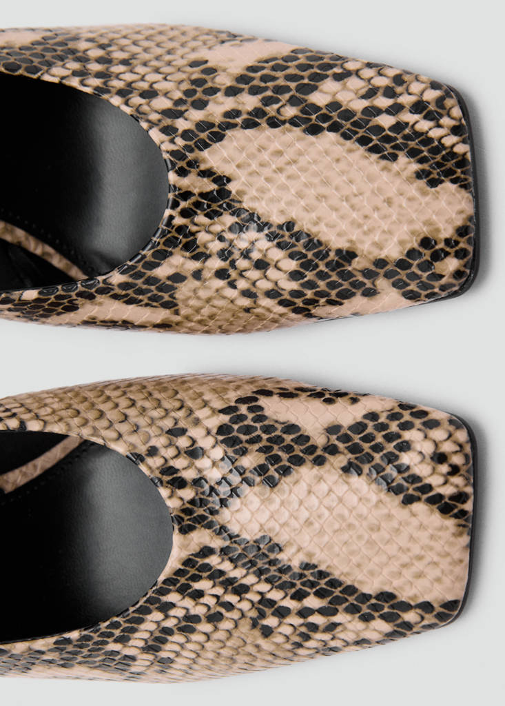 Chaussures Talon Imprimé Animal