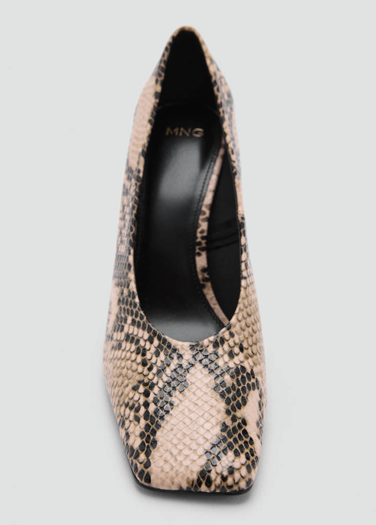 Chaussures Talon Imprimé Animal
