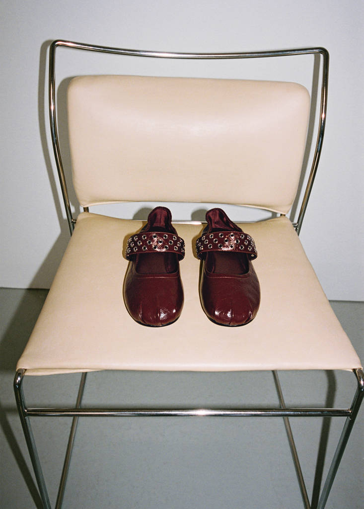 Ballerines Cuir À S_x0001_Illets