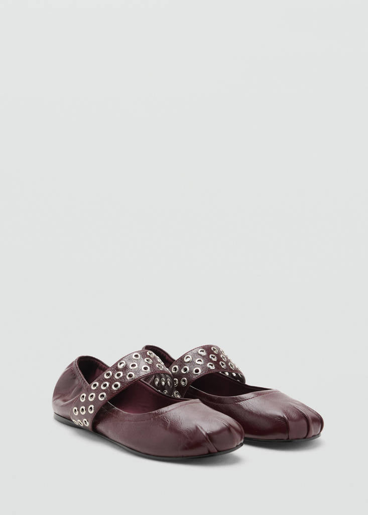 Ballerines Cuir À S_x0001_Illets