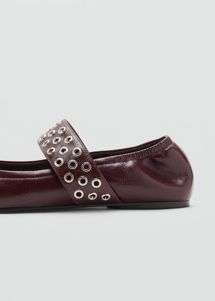 Ballerines Cuir À S_x0001_Illets