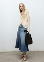 Jupe Midi En Jean