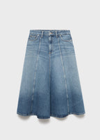 Jupe Midi En Jean