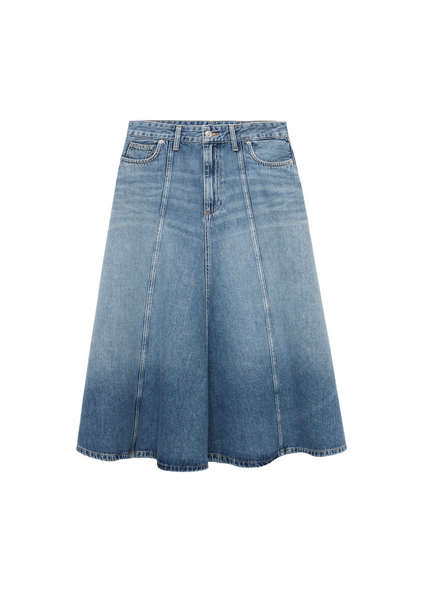 Jupe Midi En Jean