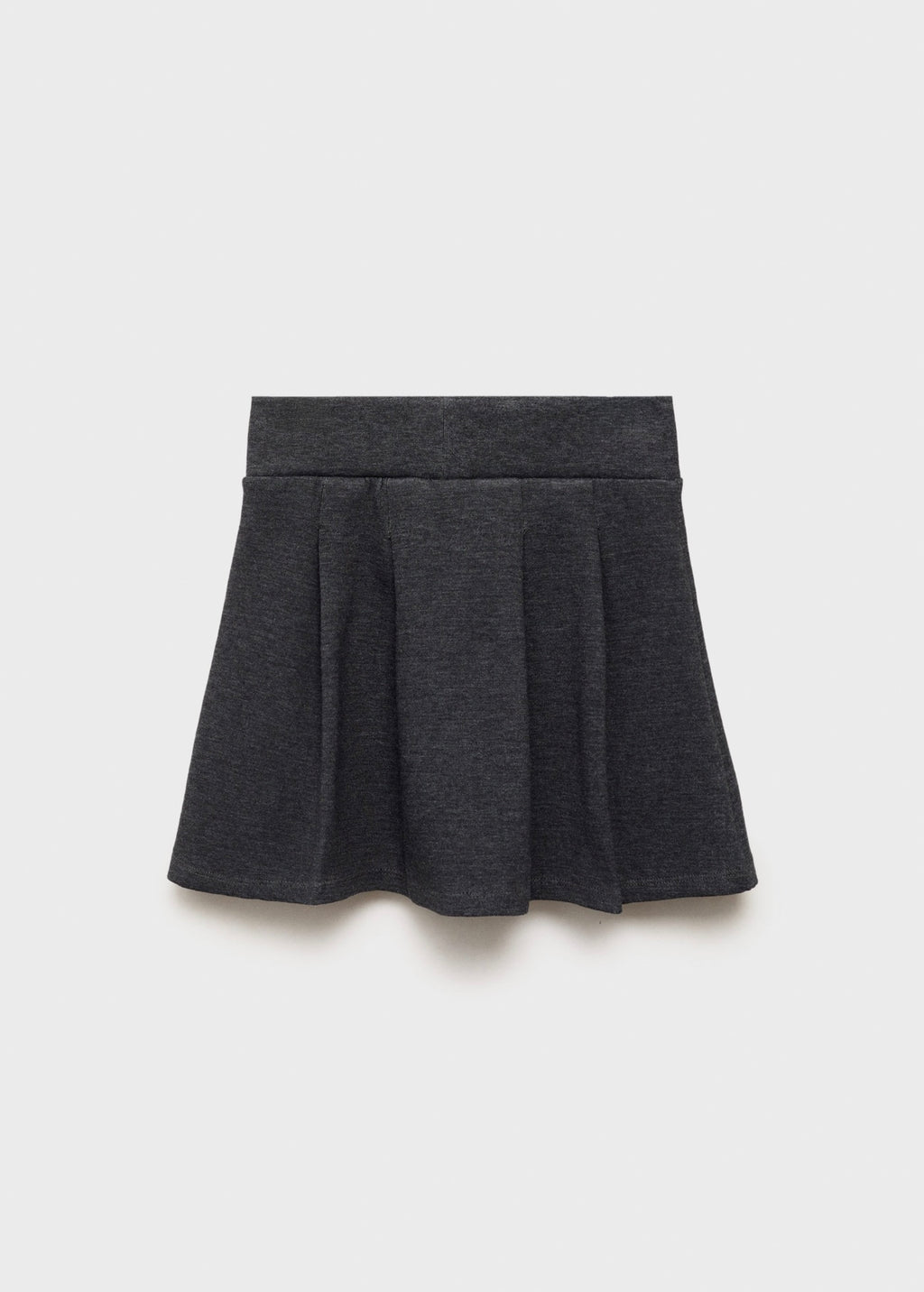 Jupe Tab Gris Foncé Chiné - Fille