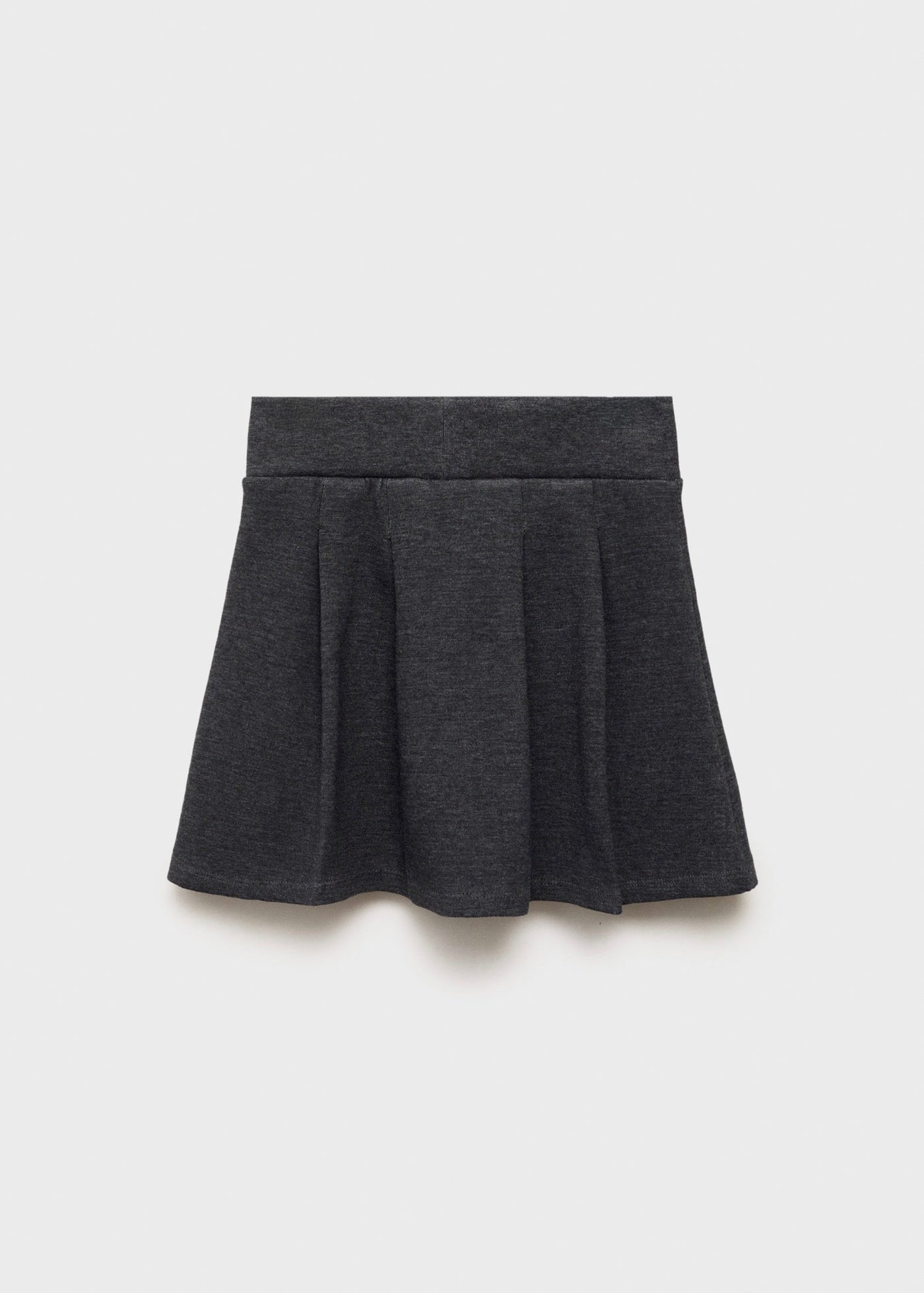 Jupe Tab Gris Foncé Chiné - Fille