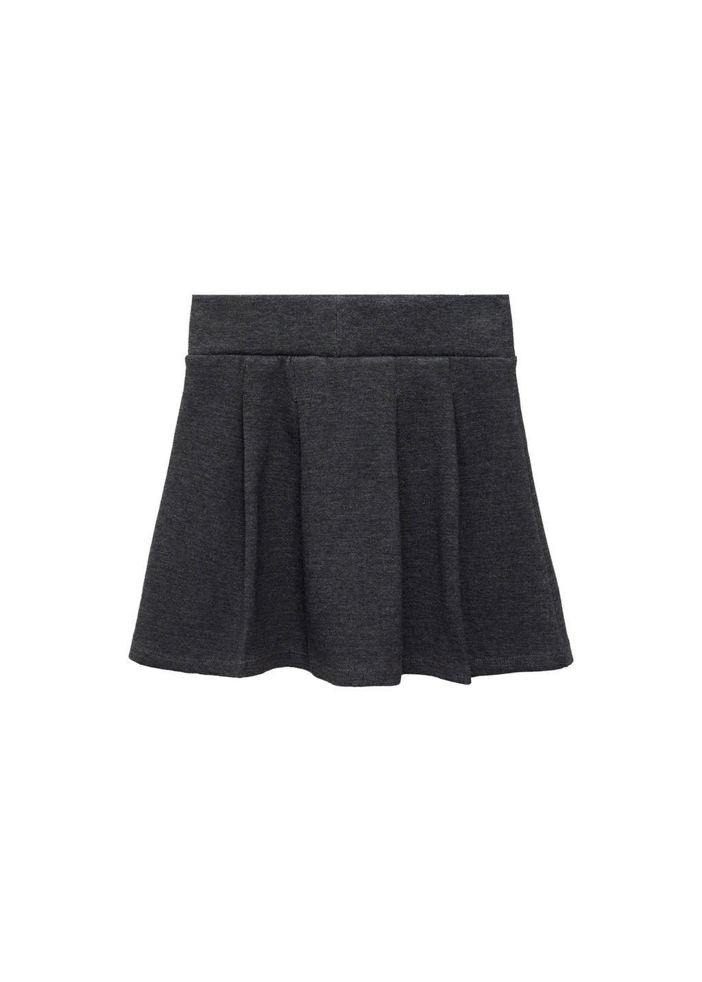 Jupe Tab Gris Foncé Chiné - Fille