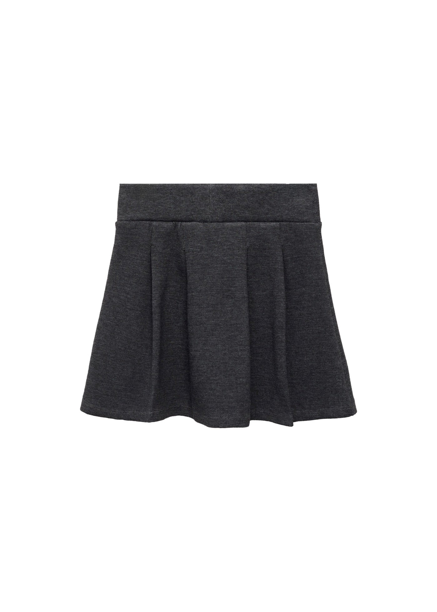 Jupe Tab Gris Foncé Chiné - Fille