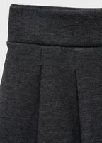 Jupe Tab Gris Foncé Chiné - Fille