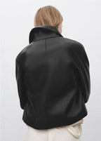 Veste Cuir Synthétique Poches
