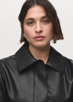 Veste Cuir Synthétique Poches