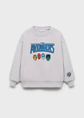 Sudadera Avencrew Gris Glaciar - Niño