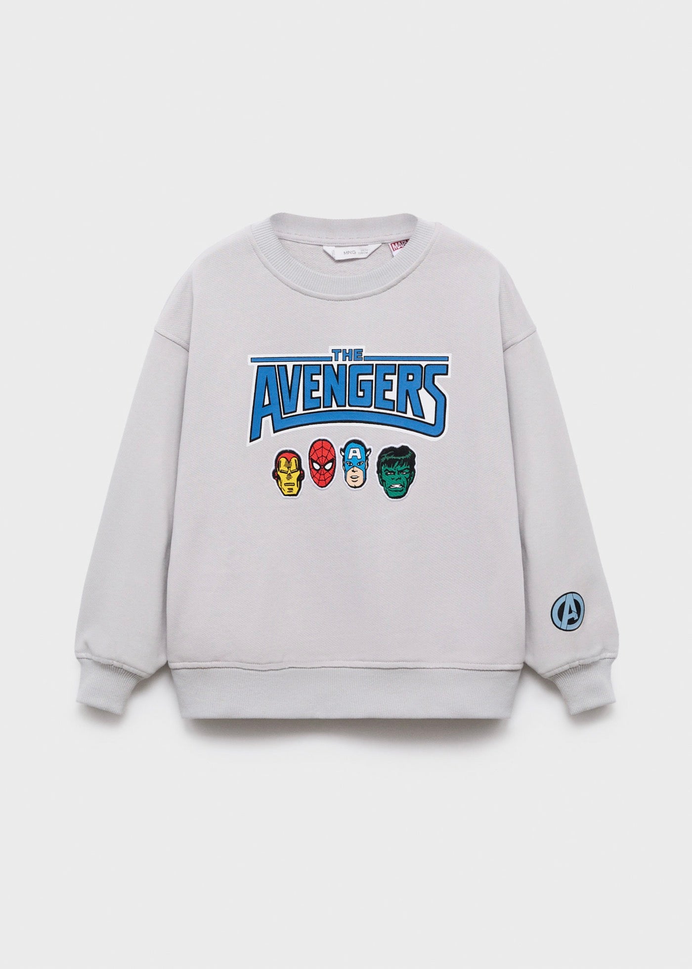 Sudadera Avencrew Gris Glaciar - Niño