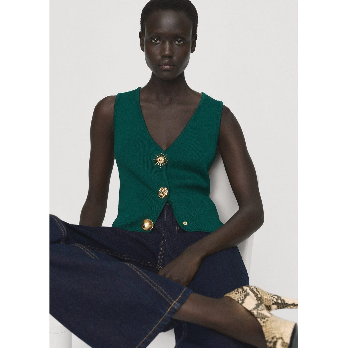 Manteau Antonia - Dark Green
