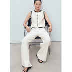 Pantalon Pipon - Ecru