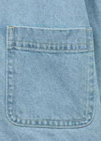Cazadora Lisa Azul Claro - Niña